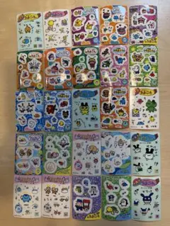 貴重③】てんしっちのたまごっちシールダスほぼコンプリート（23／24種