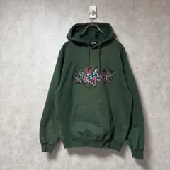 XLARGE TURN THE MUSIC ON HOODED パーカー 訳あり
