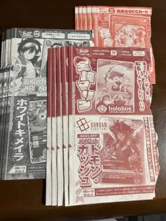 ホロライブ 宝鐘マリン ガンダムカードゲーム ドモン・カッシュ 付録