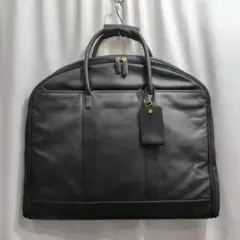 【美品】オールドコーチ ガーメントケース レザー 黒 ビジネス スーツ d2ece50ea9ba6298b732df7f6969c5