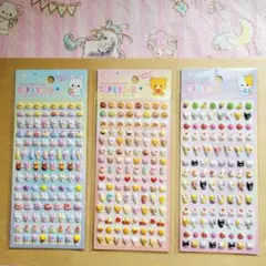 ちっちゃくてかわいい！プッチもちシール3枚セット