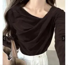 GRL 3Wayドレープカシュクールトップス　dk1261