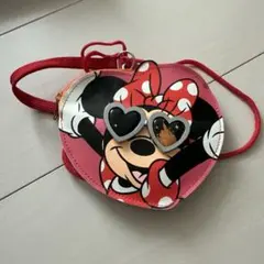 ミニーマウス ハート型ポシェット