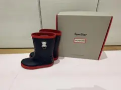 familiar x HUNTER レインブーツ　19.3cmのサムネイル