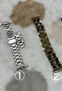 applewatchバンド40mmステンレス