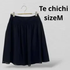 Te chichi テチチ　ブラック　フレアスカート　Mサイズ 黒　おしゃれ