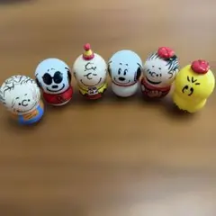 スヌーピークーナッツセット 6体