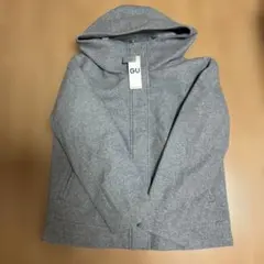 GU ＊ニットメルトンショートフーディーコート＊