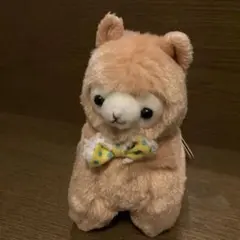 アルパカのぬいぐるみストラップ