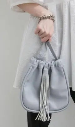【極美品】ADAM ET ROPE’ トートバッグ ライトグレー