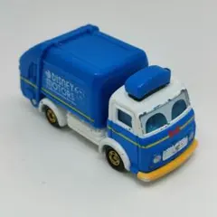 ディズニーモータース トミカ　キャスパルズ　ドナルドダック　ゴミ収集車