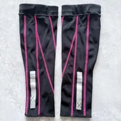 cw-x カーフ用　ブラック/ピンク 32-36 Lsize