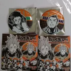 澤村 東峰 缶バッジ ハイキュー デコレクション缶バッジ 第2弾