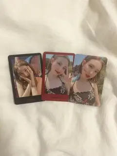 TWICE ナヨン　MORE &MORE トレカ3枚セット