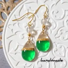 ≪138 ターコイズ≫レジンピアス 500円 - メルカリ