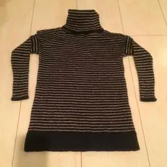 ムチャチャ○濃紺×ゴールドボーダーXS8090