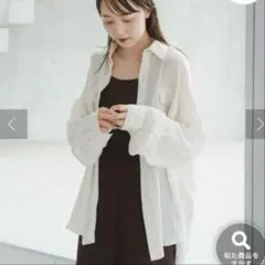 kastane サテンビックシャツのサムネイル
