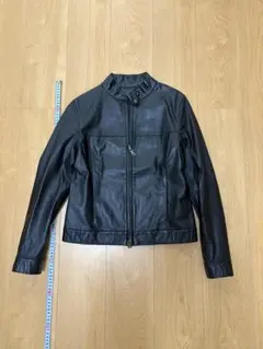 極美品 タグ付 M アナイ ノーカラー シープ レザージャケット 黒 ANAYI 2026年最新】ANAYI レディース レザージャケット・ライダースの人気