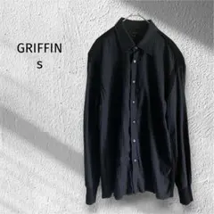 GRIFFIN イタリア製 切り替え ストライプシャツ S 再構築デザインのサムネイル