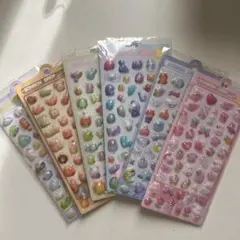 BONBON DROP 立体シール 6シートセット