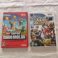 Wii New Super Mario Bros.大乱闘スマッシュブラザーズX
