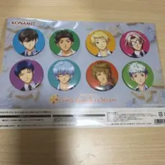 ときめきメモリアル ときメモgs4 本多行 スクエア缶バッジ バッジ ２種セット ときめきメモリアル ときメモ GS4 2019 スクエア 缶バッジ 柊 夜ノ介