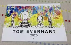 トムエバハート　スヌーピー 2026 壁掛けカレンダー