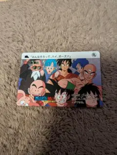 超希少】1989年当時物・抜きズレ・未剥がしドラゴンボールカードダス48