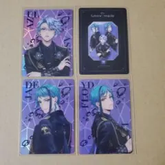 ツイステ オーロラカード オクタ アズール フロイド ジェイド