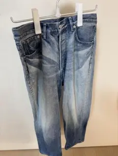SELVEDGE FADED HEAVY DENIIM WIIDE PANTSのサムネイル