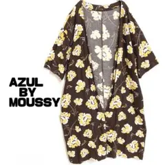 AZUL BY MOUSSY アズールバイマウジー 羽織り 防寒対策 総柄