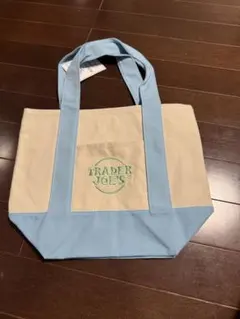 Trader Joe's トートバッグ 水色