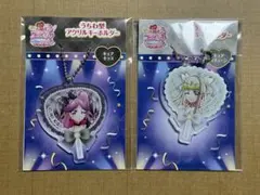 キミプリ うちわ型アクキー ズキューン キッス