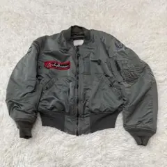 希少✨B-15D USA製 アルファインダストリーズ フライトジャケット 短丈 Alpha Industries アルファインダストリーズ B-15 ミリタリー
