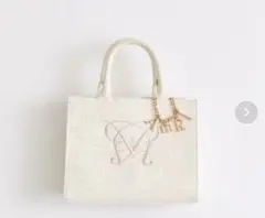 新品タグ付【タブレット対応/推し活】Aimerianejoie刺繍入りミニトート