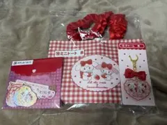 Lilalamodeリルアラモードサンリオ当たりくじ3点チャームトートステッカー