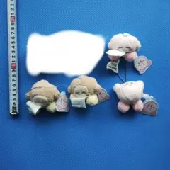 星のカービィ やさしいてざわりのぷちマスコット ワドルディ  4個セット