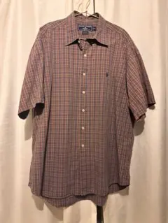 Ralph Lauren Sport 半袖シャツ XL チェック柄