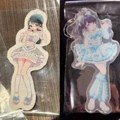 MEGAFON 羽雲ろこ アクキー ガラポン イラストアクキー