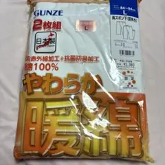 GUNZE 長ズボン下（前あき）L2枚組