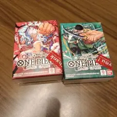 ONE PIECE カードゲーム スタートデッキ ルフィST31トゾロST32 - メルカリ