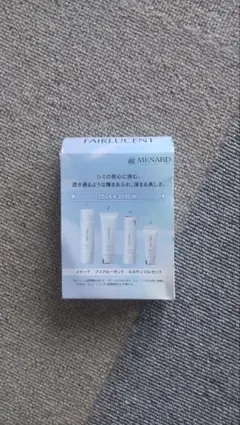 MENARD FAIRLUCENT トライアルセット 3個 - メルカリ