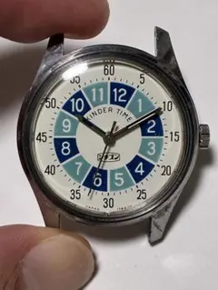 アンティーク　1950年代　シチズン・マスター　手巻き式　メンズウオッチ シチズン アラーム 手巻き 1950年代 ジャガールクルトフェイス