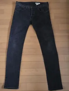 H&M &DENIM ブラックスキニーデニム