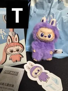 【正規品】ラブブ　PIN FOR LOVE イニシャル　T