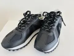 【新品】ASFVLT ブラック スニーカーのサムネイル