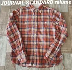 ジャーナルスタンダード　ネルシャツ　フランネル　ビンテージ　チェック