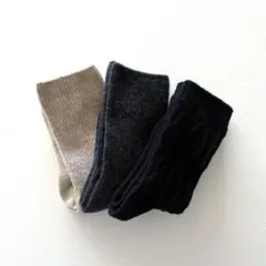 【UNIQLO】ユニクロ ヒートテックソックス3足セット