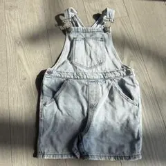 ZARA ライトブルー デニムオーバーオール 2-3歳