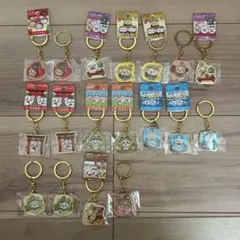 ちいかわ　うさぎ　ハチワレ　ご当地　ダイカットキーホルダー　18個セット